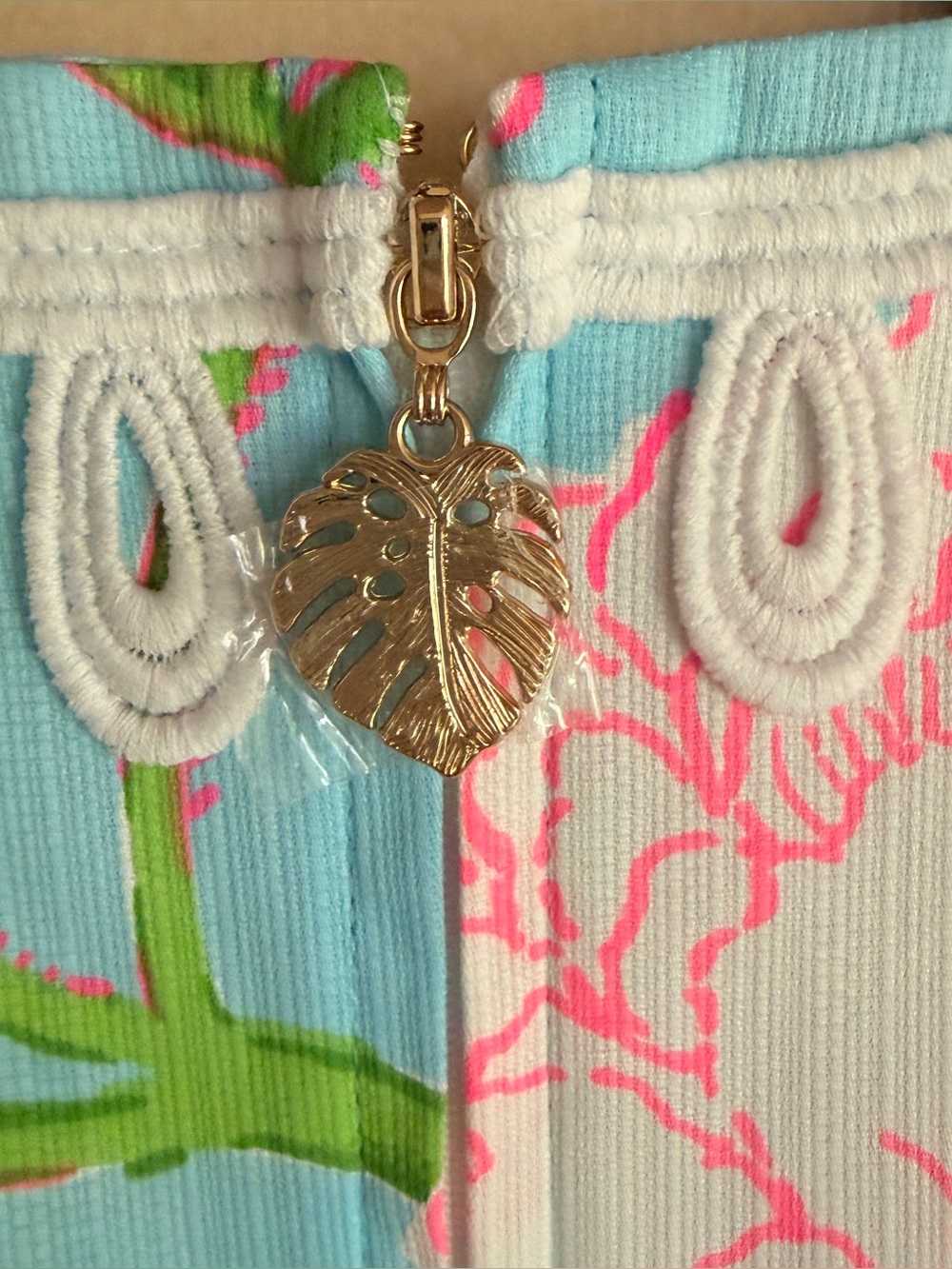 NWT Lilly Pulitzer Sidonie Stretch Shift Freshwater Blue Bursting Blooms - Picture 7 of 10